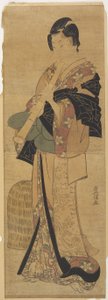 （メンディカントプリーストを装った女性） 作： Utagawa Toyokuni